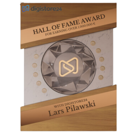 digistore bronze award nach 1 Million Euro Lars Pilawski